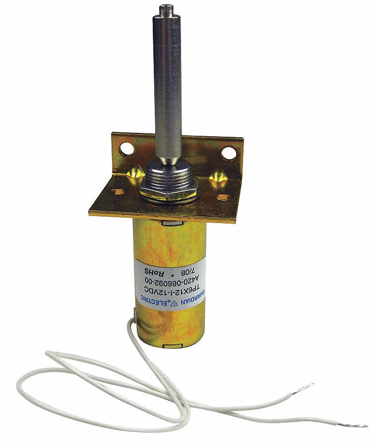 Solenoid, Tubular, 12DC, 1.29A, 9.3 Ohms