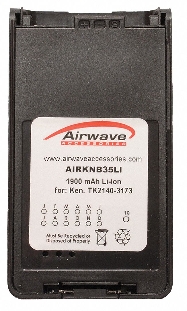 Battery Pack, Li-Ion, 7.5V, For Kenwood
