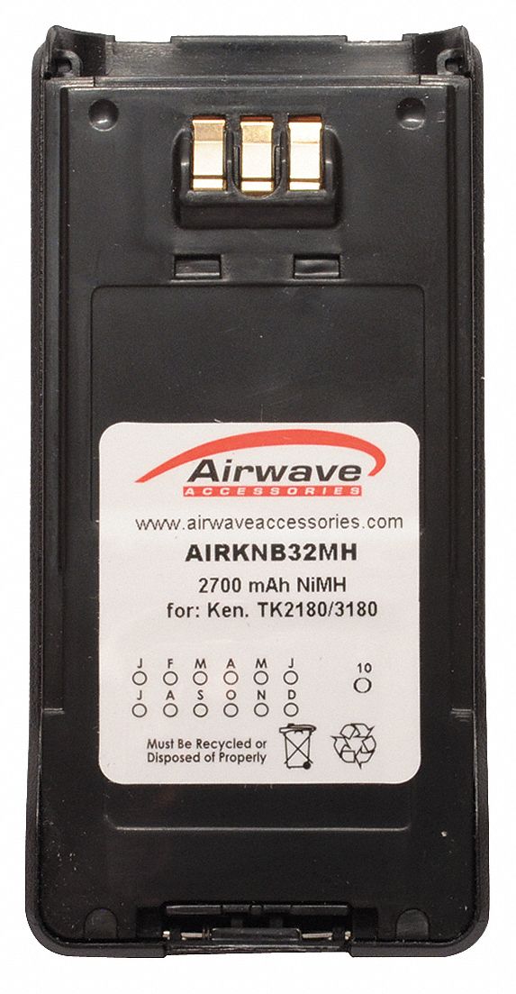 Battery Pack, NiMH, 7.5V, For Kenwood