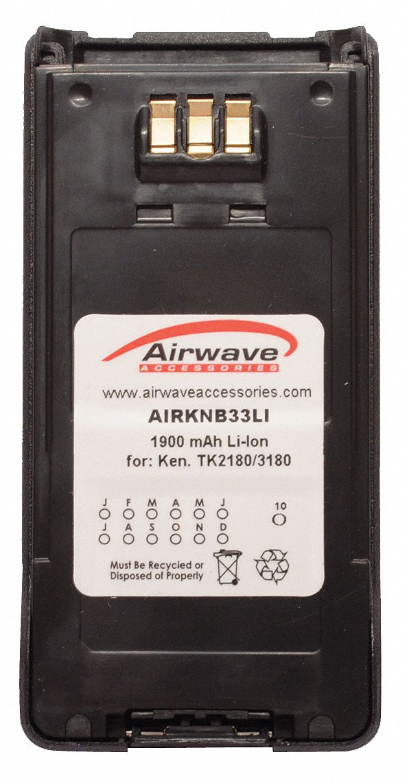 Battery Pack, Li-Ion, 7.5V, For Kenwood