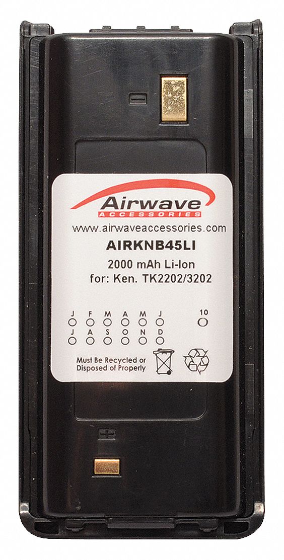 Battery Pack, Li-Ion, 7.5V, For Kenwood