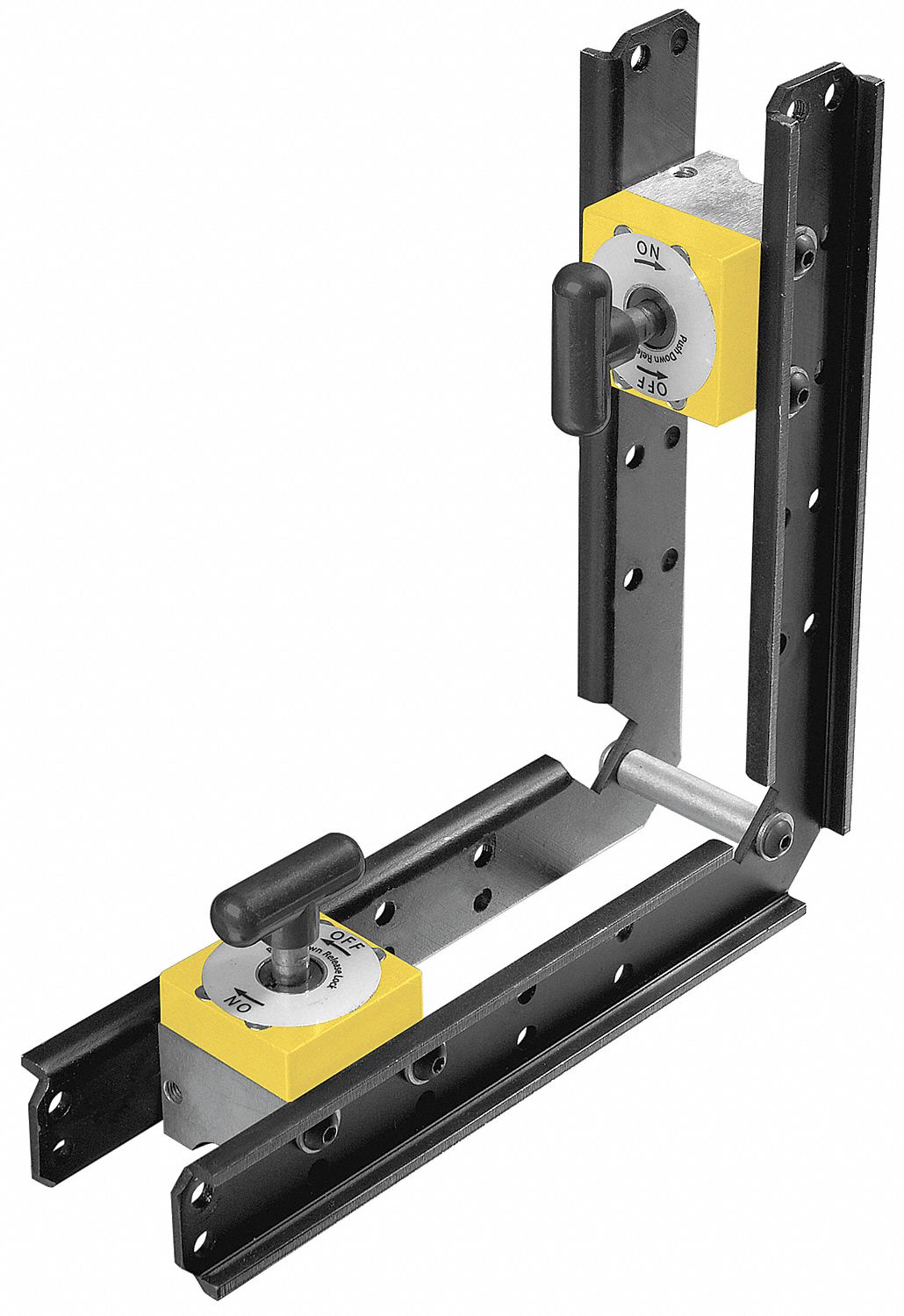 Magnetic Weld Square, 90Deg, 1 3/4Lx1 3/4W