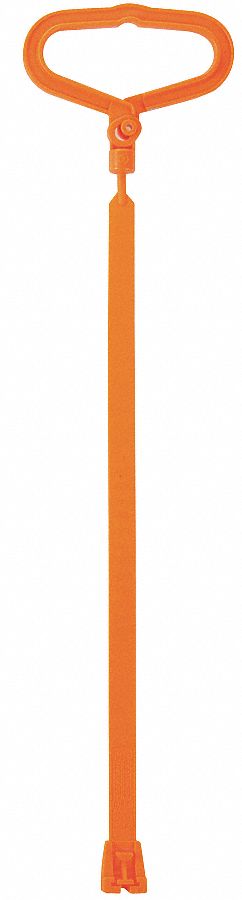 Reusable Tie Hook, Hand Grip, 15-3/4 In. L