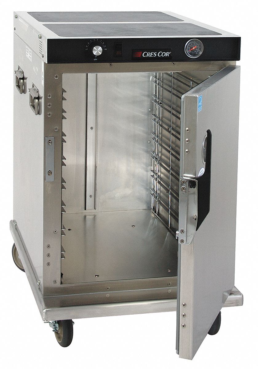 Insulated Hot Cabinet, Aluminum, Half-Size