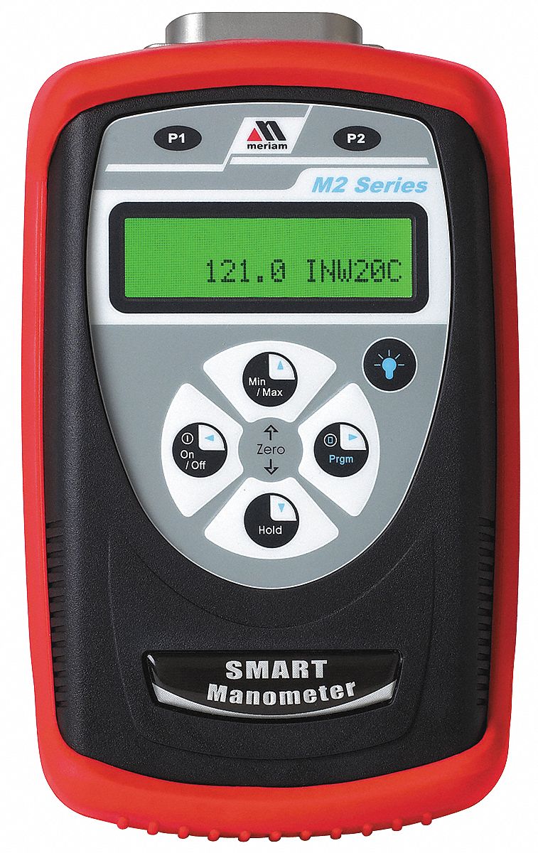 Digital Manometer.0to2000 In WC.+/-0.05
