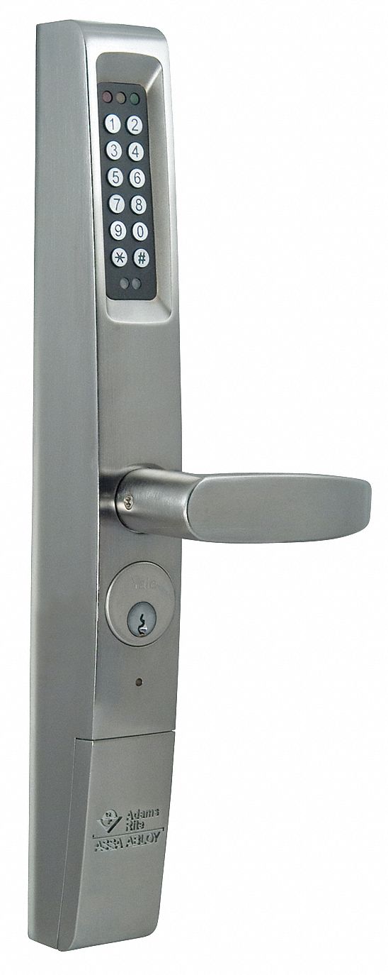 Keypad Entry, Satin Chrome
