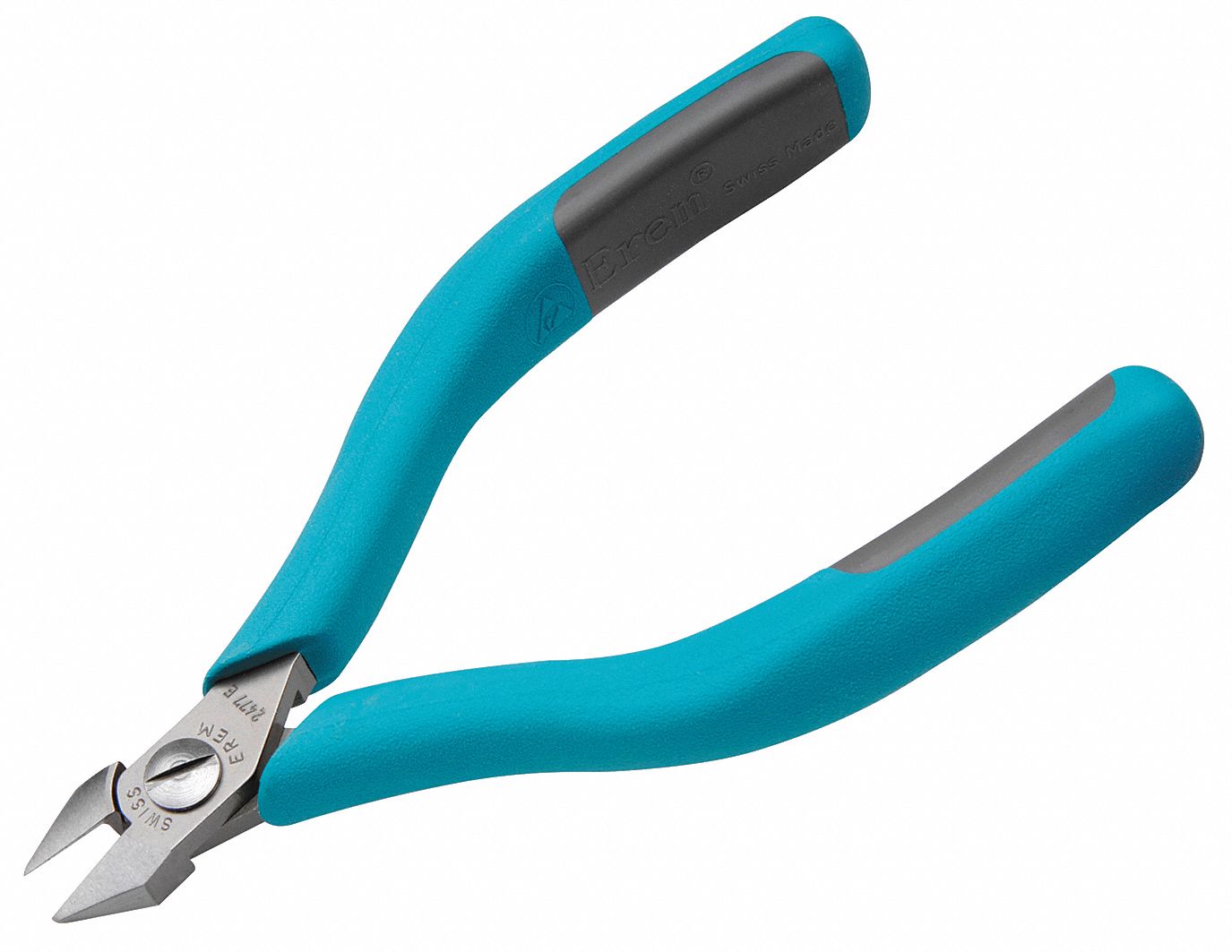 Side Cutter, Tapered, Flush, 6 In