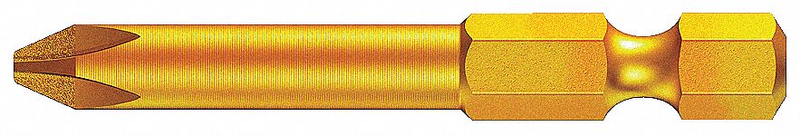 Phillips  Power Bit, Diamond, PH2, 2 In L