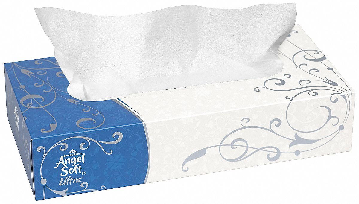 Facial Tissue, Angel Soft psUltra, PK3750