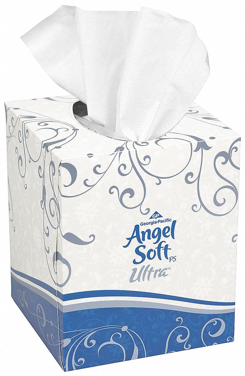 Facial Tissue, Angel Soft psUltra, PK3750