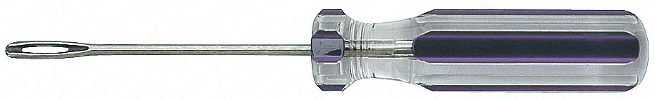 Open Eye Ndl, 3/4 In, 6-1/2 In, Bl/Sil