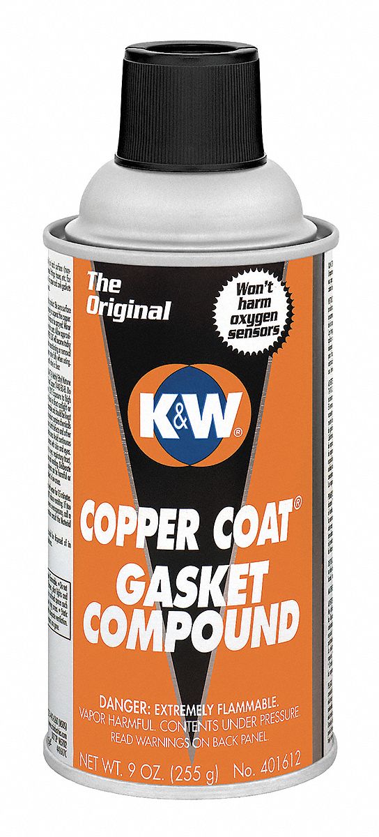 Gasket Compound, 12 Oz, Copper, Aerosol