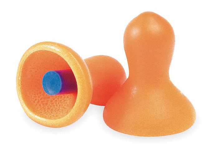 Ear Plugs, 26dB, w/o Cord, Med, PK100