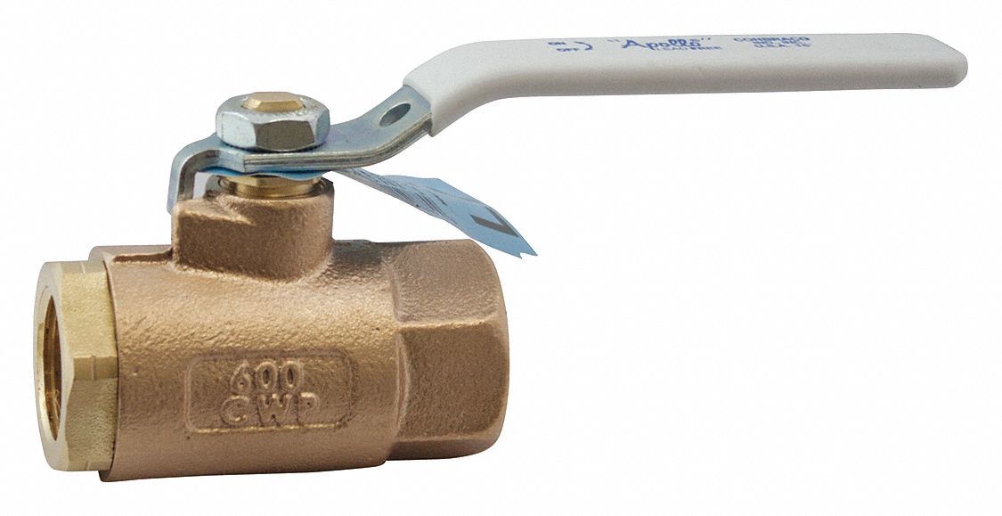 LL Bronze Ball Valve, Inline, FNPT, 1 In
