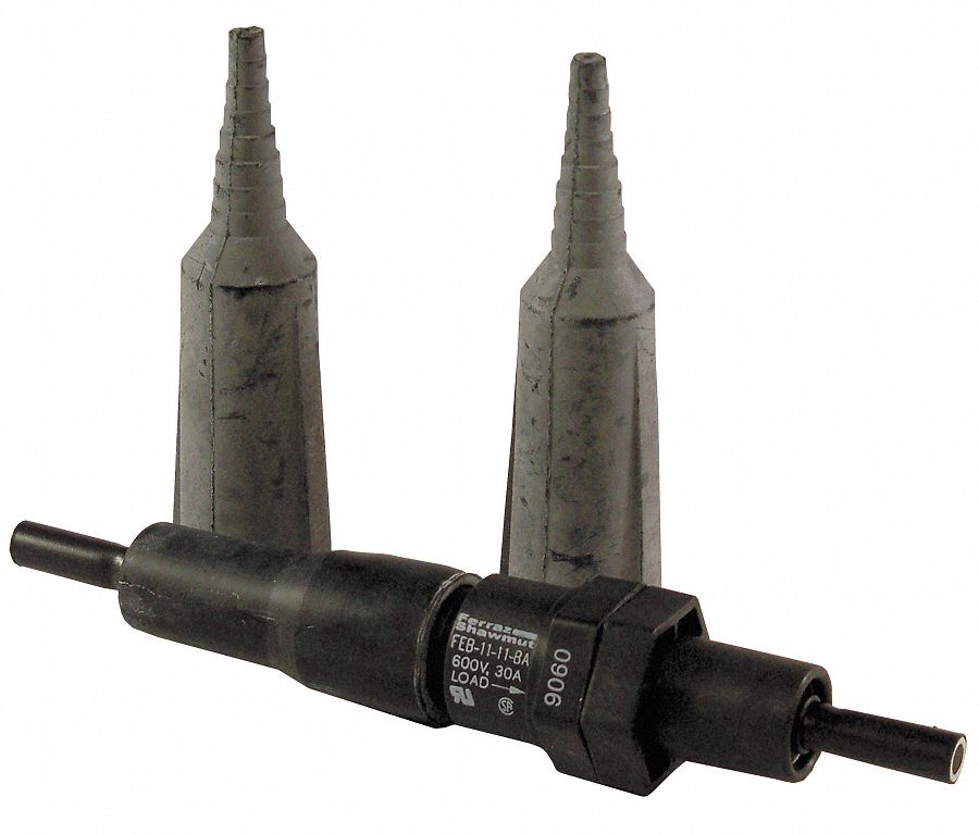 Inline Fuse Holder, FEX, 600V, 30A AC, 2Pole