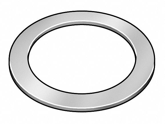Arbor Shim, 0.0125x2 ID, Black, Pk10