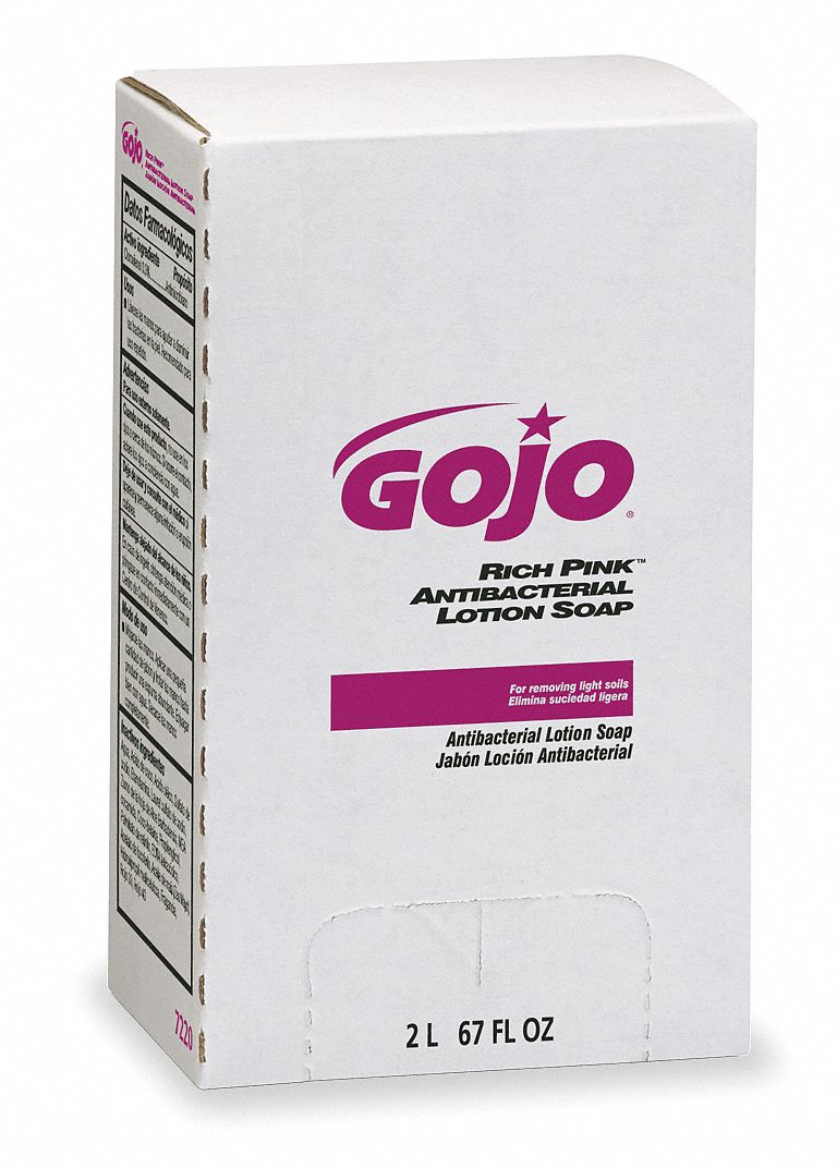 Antibacterial Soap Refill, Pink, PK 4