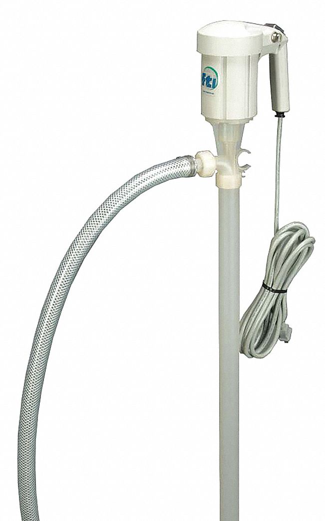 Drum Pump, 1/3 HP, 3/4 In Outlet, 49 In OAL