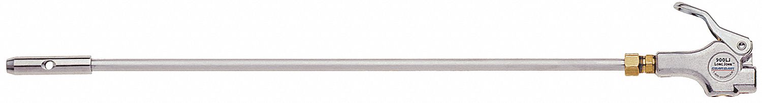 Air Gun, Chrome, 22-1/4 In. L, 120 psi