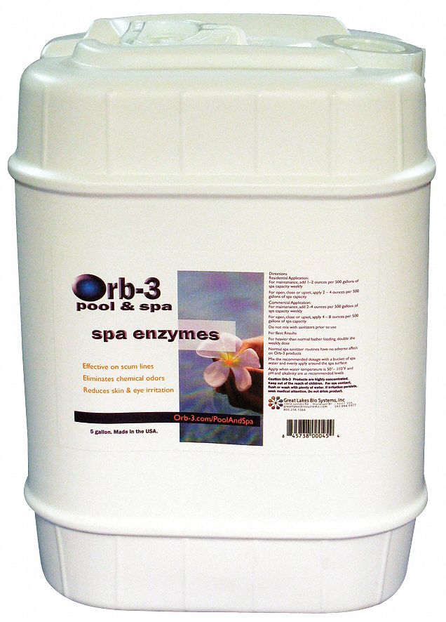 Concentrated Spa Enzymes, 5 gal.