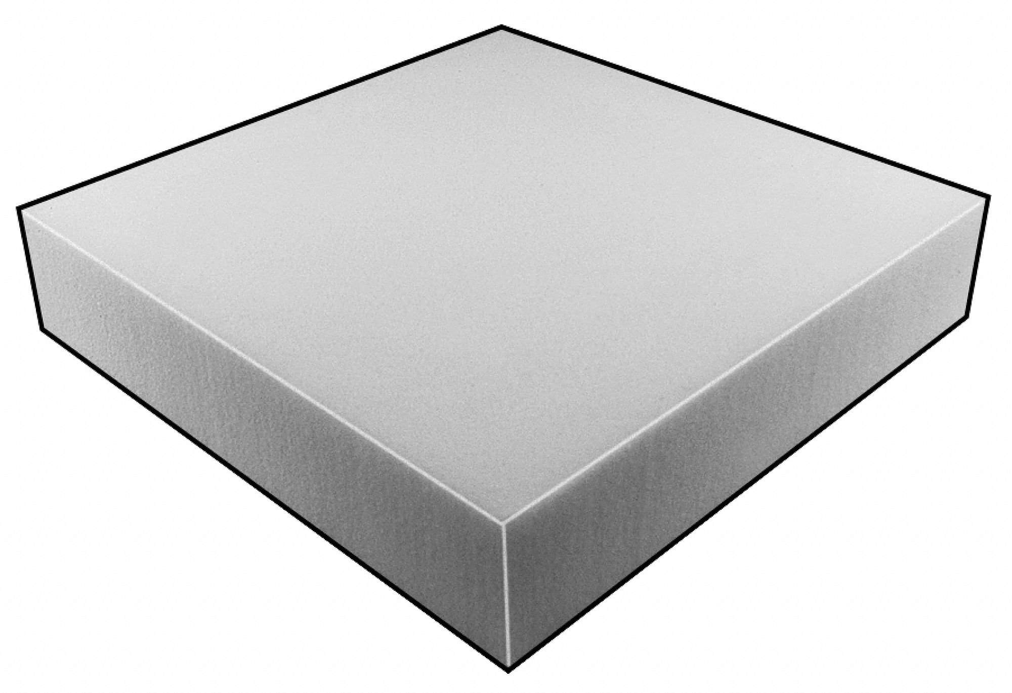 Foam Sheet, 80280 Poly, Natural, 3/4x12x12