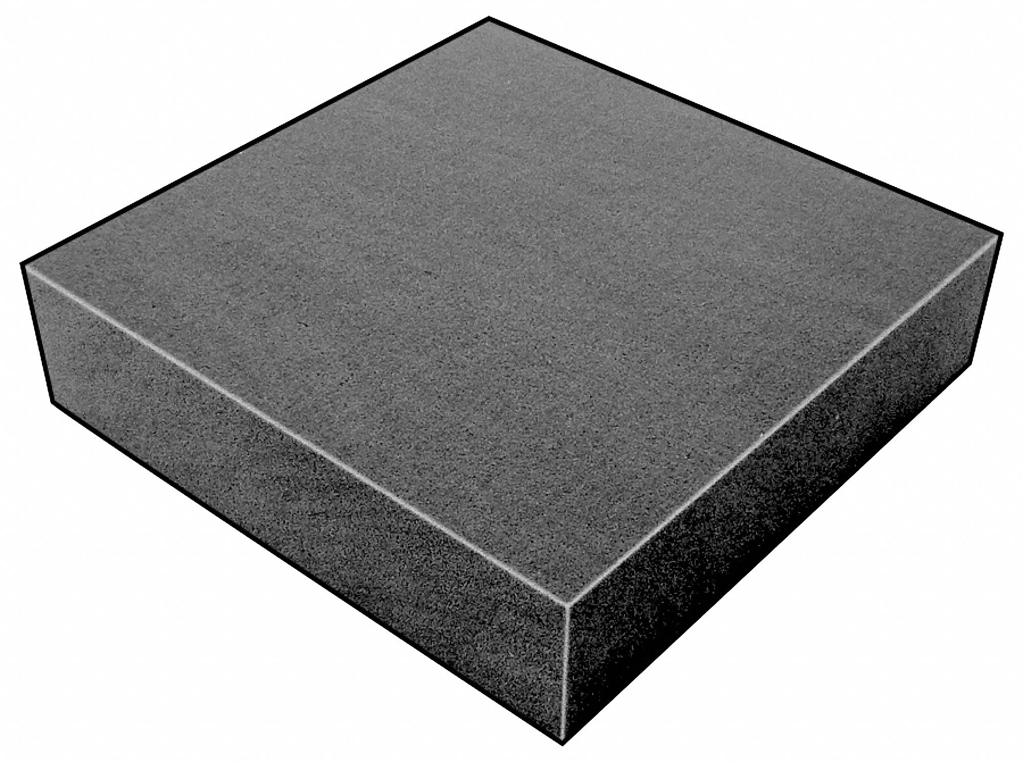 Foam Sheet, 300135 Poly, Charcoal, 1x36x36