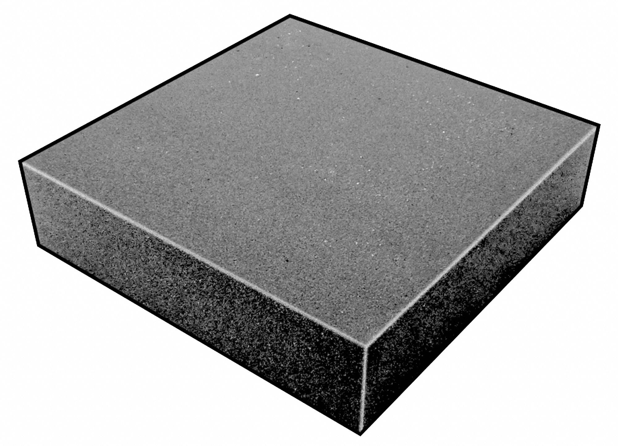 Foam Sheet, 200100Poly, Charcoal, 3/4x24x72