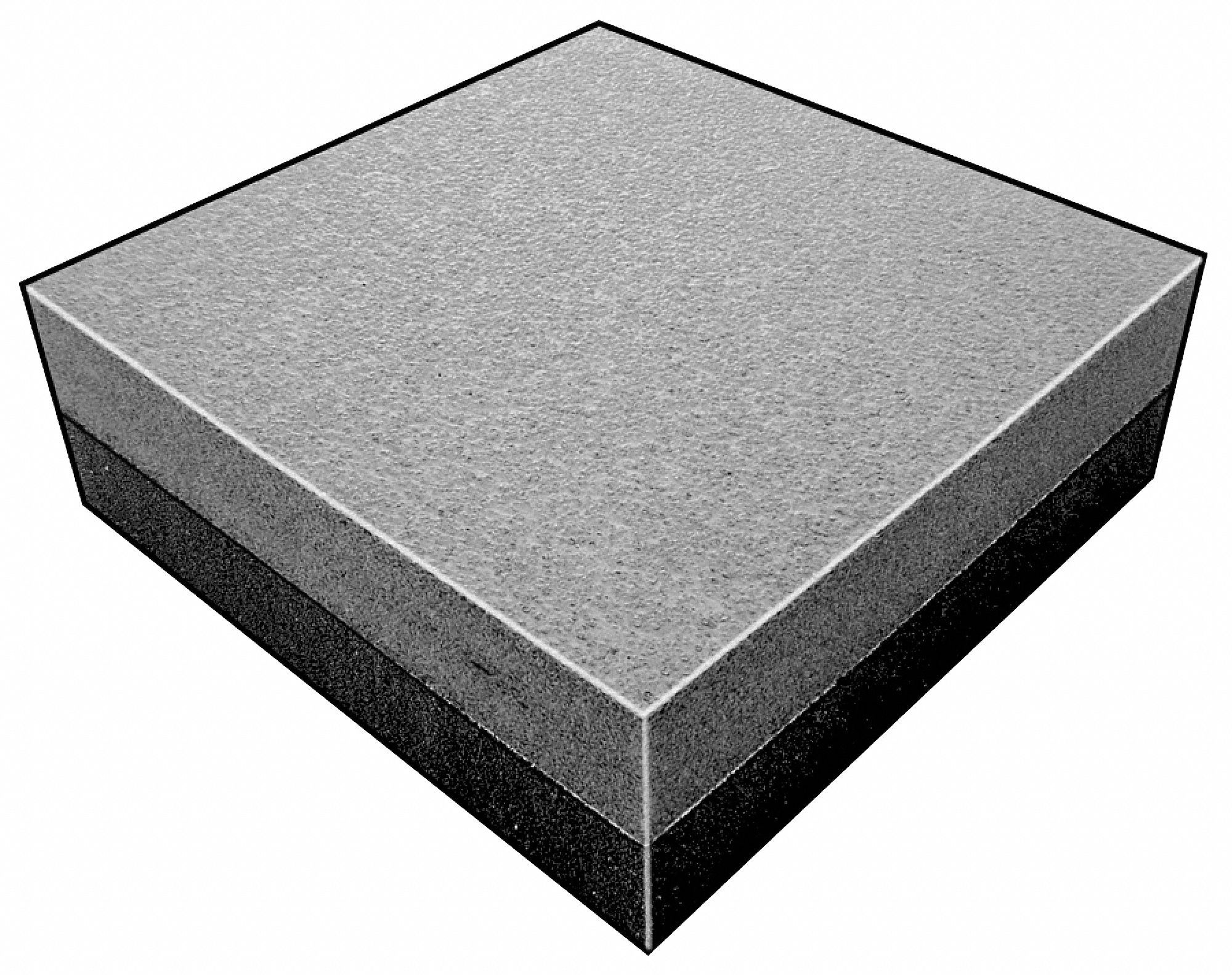 FoamSheet, 220 Poly, Blue/Charcoal, 2x24x27