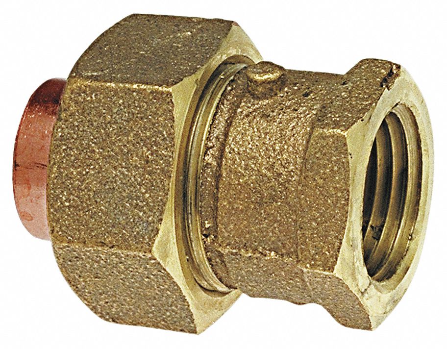 Union, Low Lead Bronze, Size 3/4 In, C x F