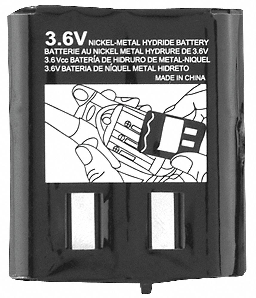 Battery Pack, NiMH, 3.6V, For Motorola