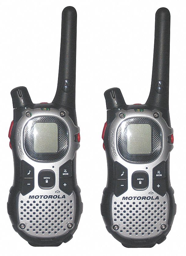Two-Way Radio, 22 Channel, Black/Silver