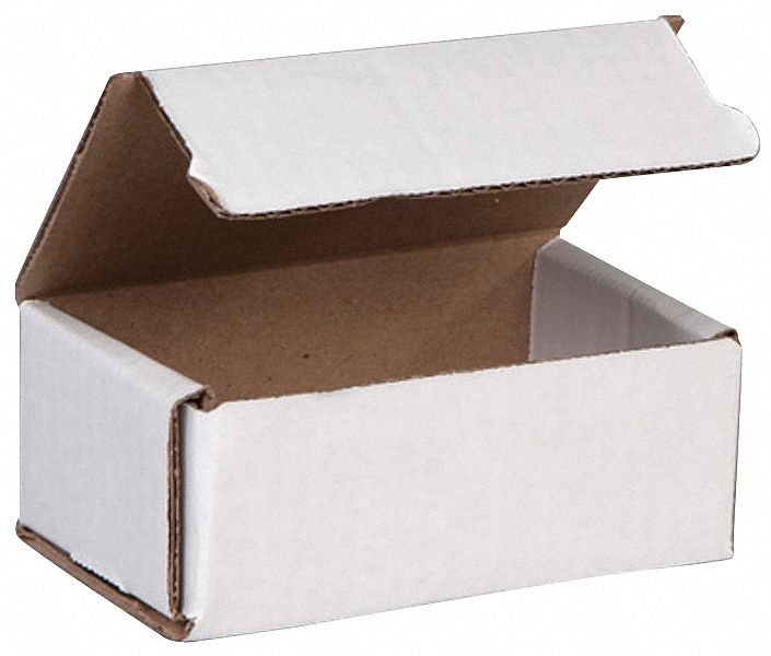 Mailing Carton, 5 In. L, 3 In. W, PK 50