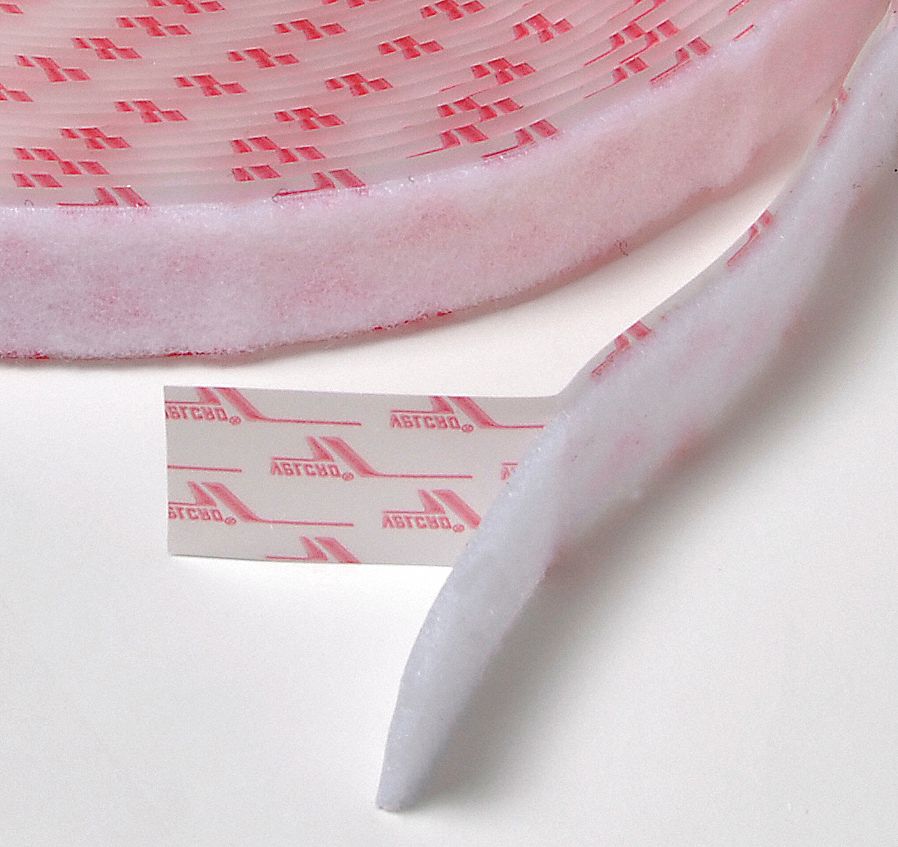 Reclosable Fastener, Loop, 2x25 Yd, White