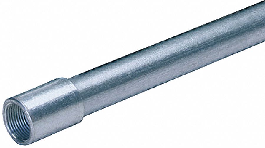 Conduit, Rigid, 1 1/2In, 10Ft, Steel