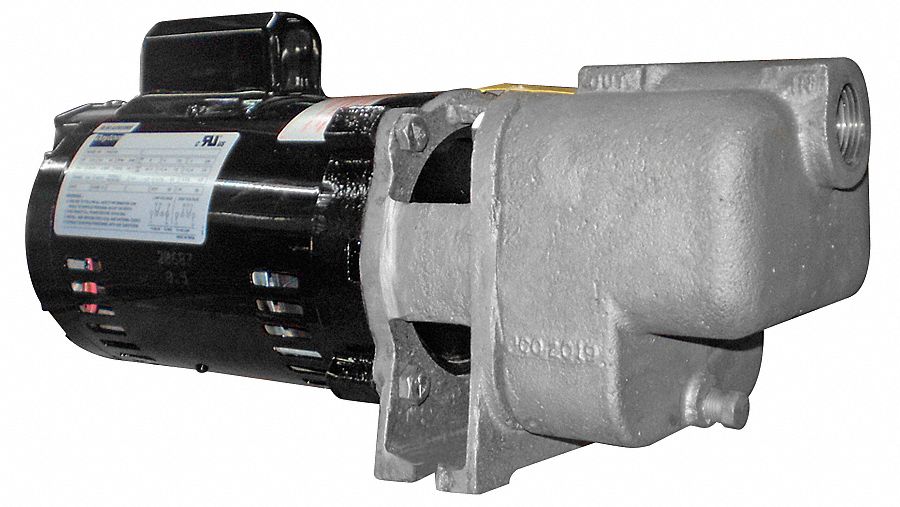 Centrifugal Pump, 1/3 HP, ODP, 1 Ph