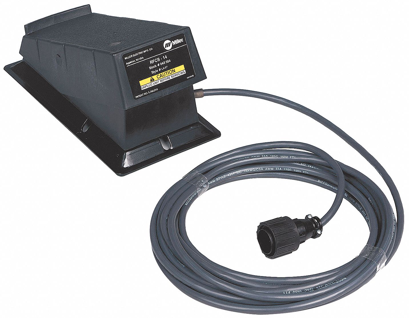Foot Pedal, 20 Ft Cord And Plug