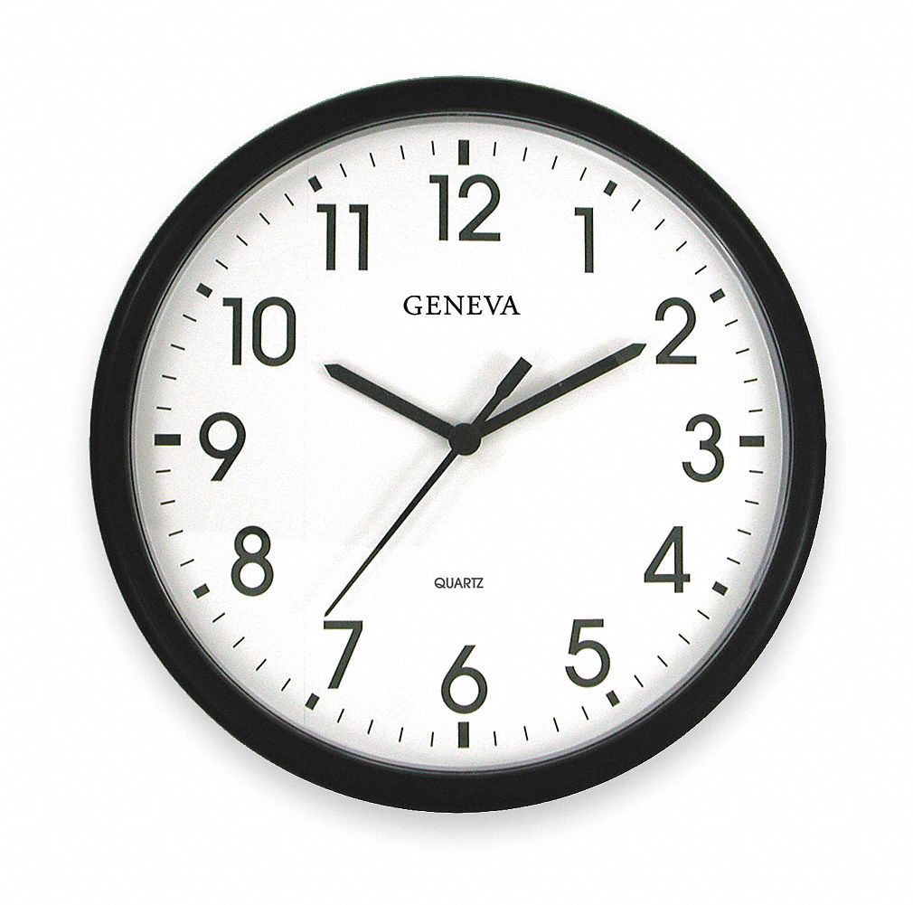 Clock, Quartz, Round