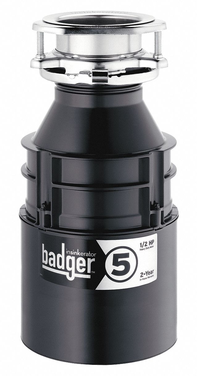 Disposer, Waste, 1/2 HP