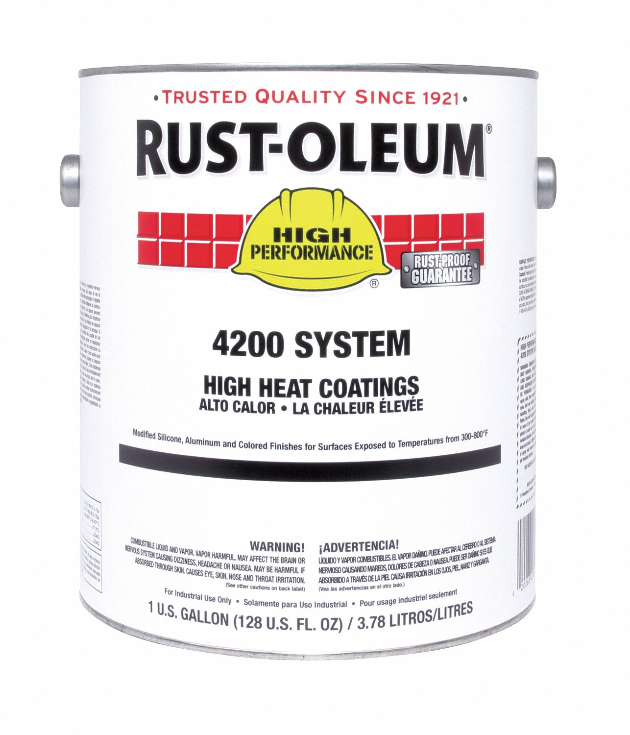 Heat Resistant, Aluminum, Aluminum, 1gal