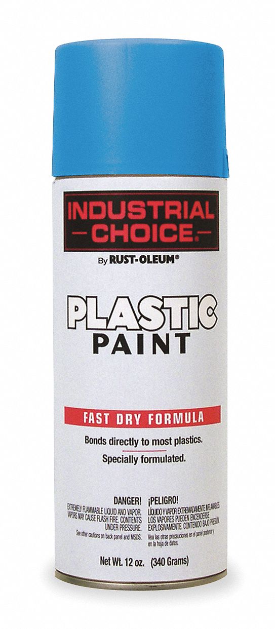 Spray Paint, Safety Blue, 12 oz.