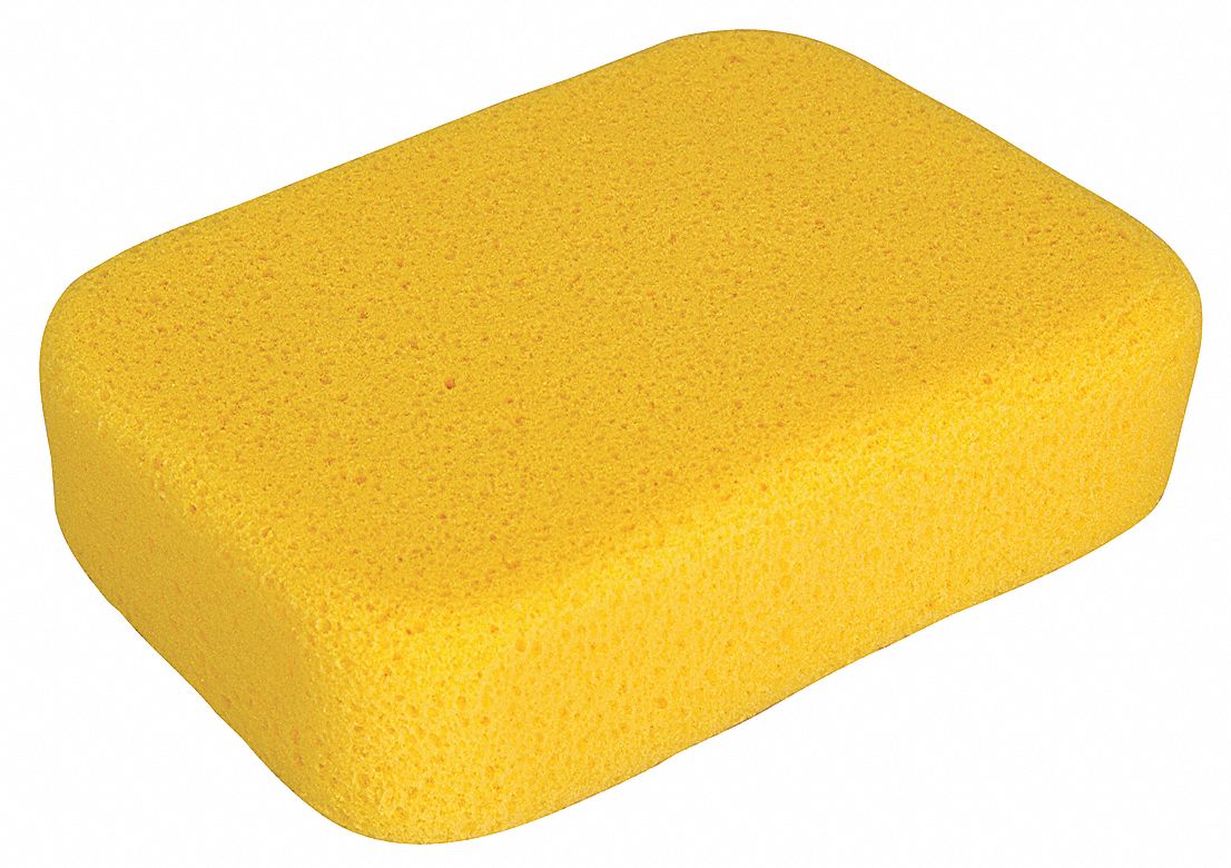 Scrubbing Sponge, 7 1/2x5 1/4x2 In, PK 6