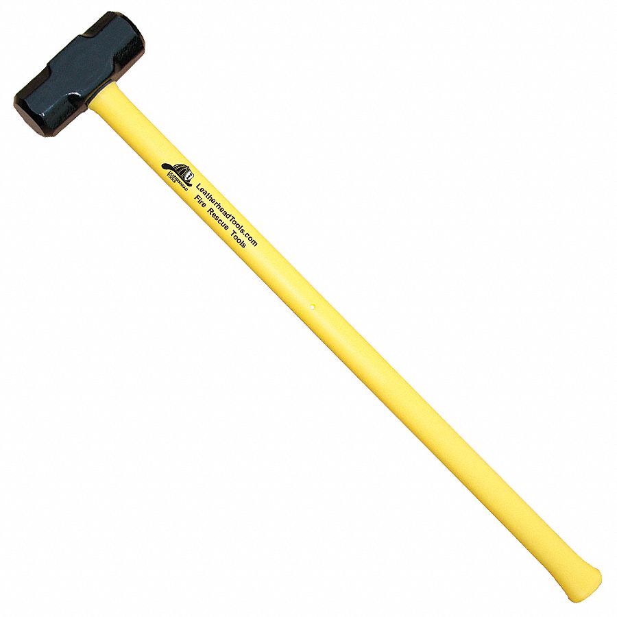 Sledge Hammer, Yellow, 36 In., 8 Lb.