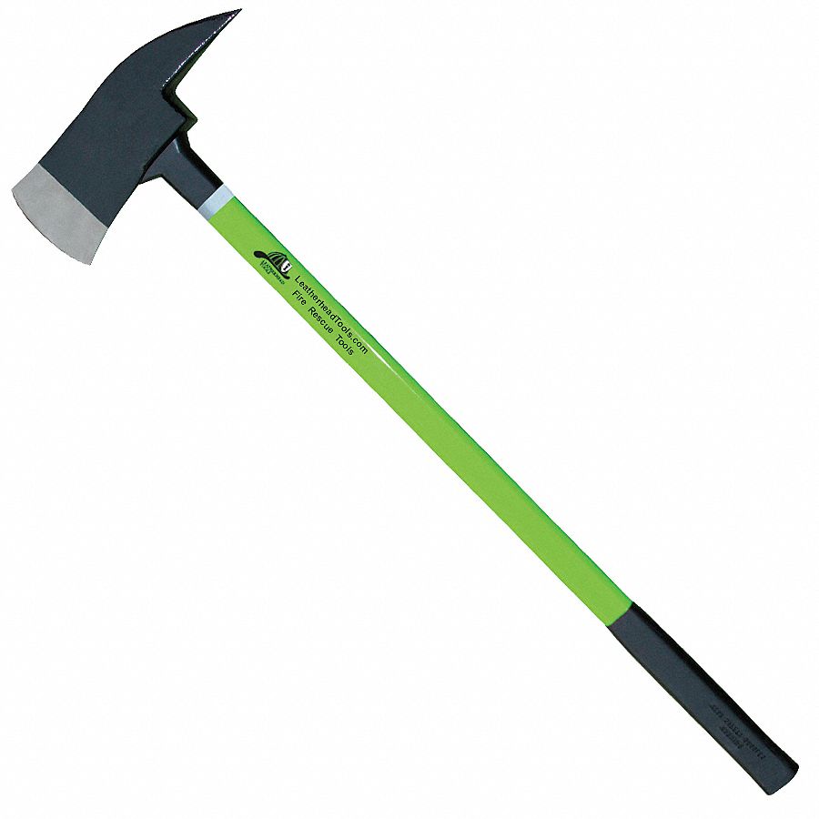 Axe, Pick Head, Lime Fiberglass, 36 In.