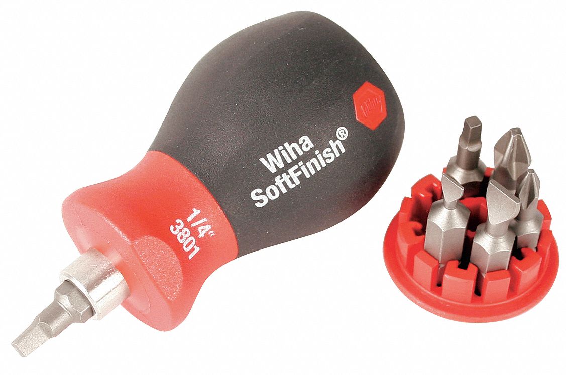 Stubby 6 in 1 Combo Bit Set, 6 Pc