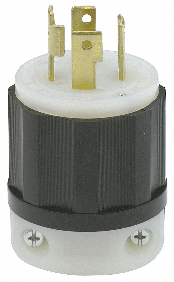Locking Plug, L16-30P, 3P, 4W, 3Ph