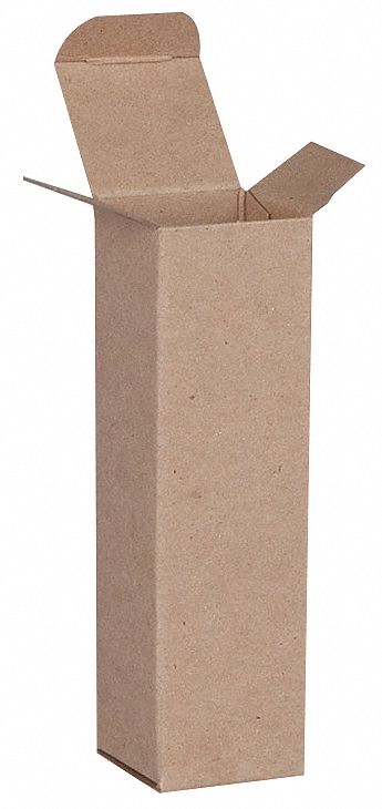 Mailing Carton, 2 In. W, 7 In. L, PK 500