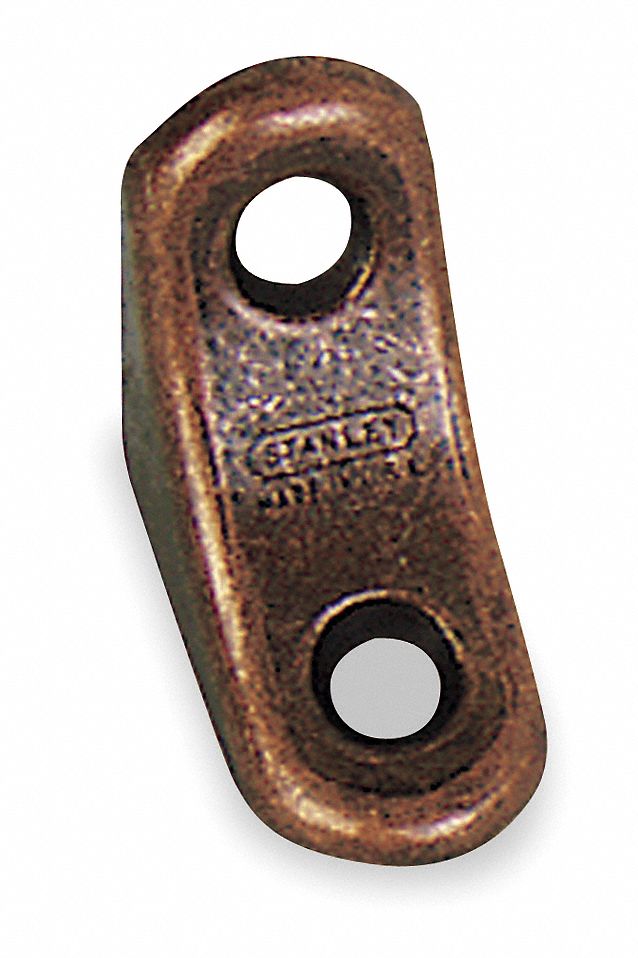 Chair Corner Braces, Steel, 1 In W, PK 4