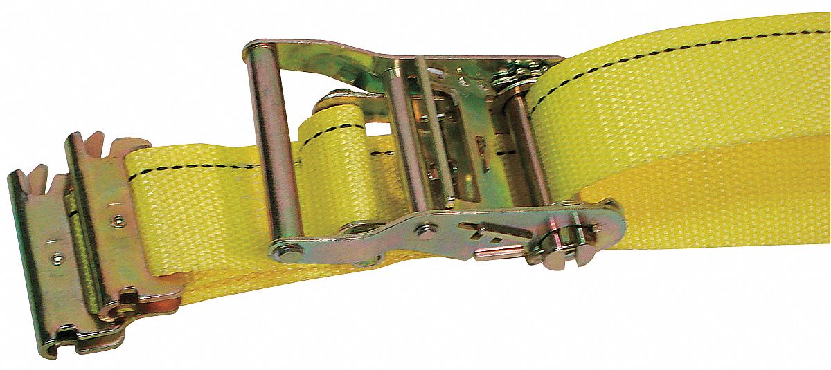 Logistic Ratchet Strap, 16ft x 2In, PK5