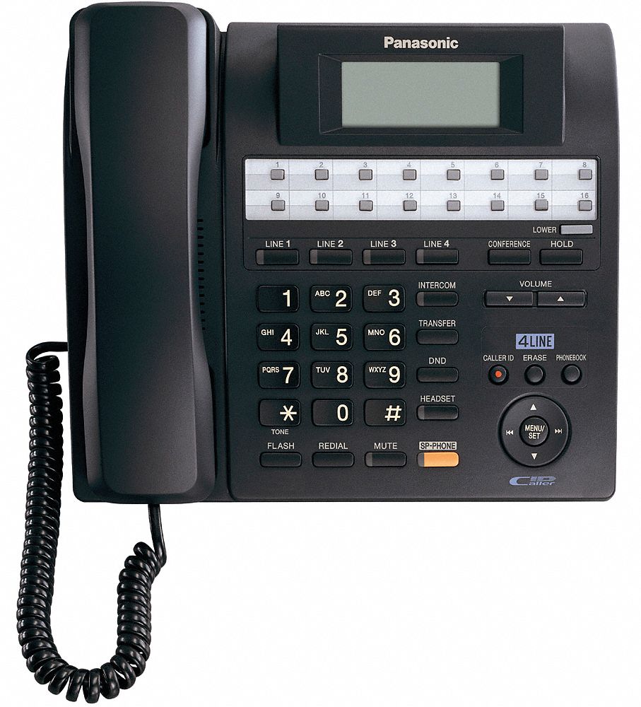4-Line Expandable Corded Phone System