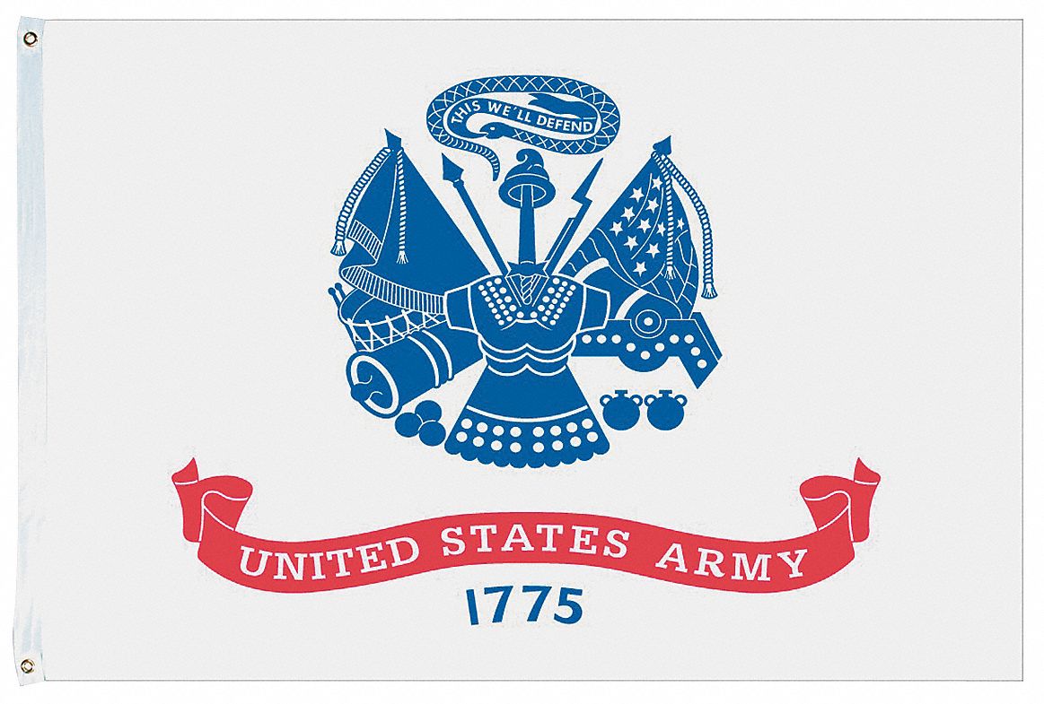 US Army Flag, 5x8 Ft, Nylon